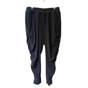 Athleta Women's Size 14 TALL Black Attitude Jogger Pants